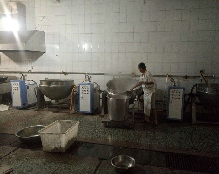 學(xué)校食堂夾層鍋48kw